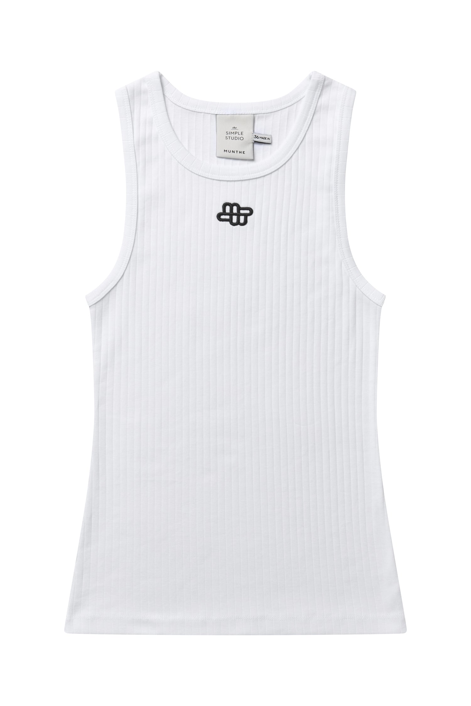 Tezza Logo tank top - hvid